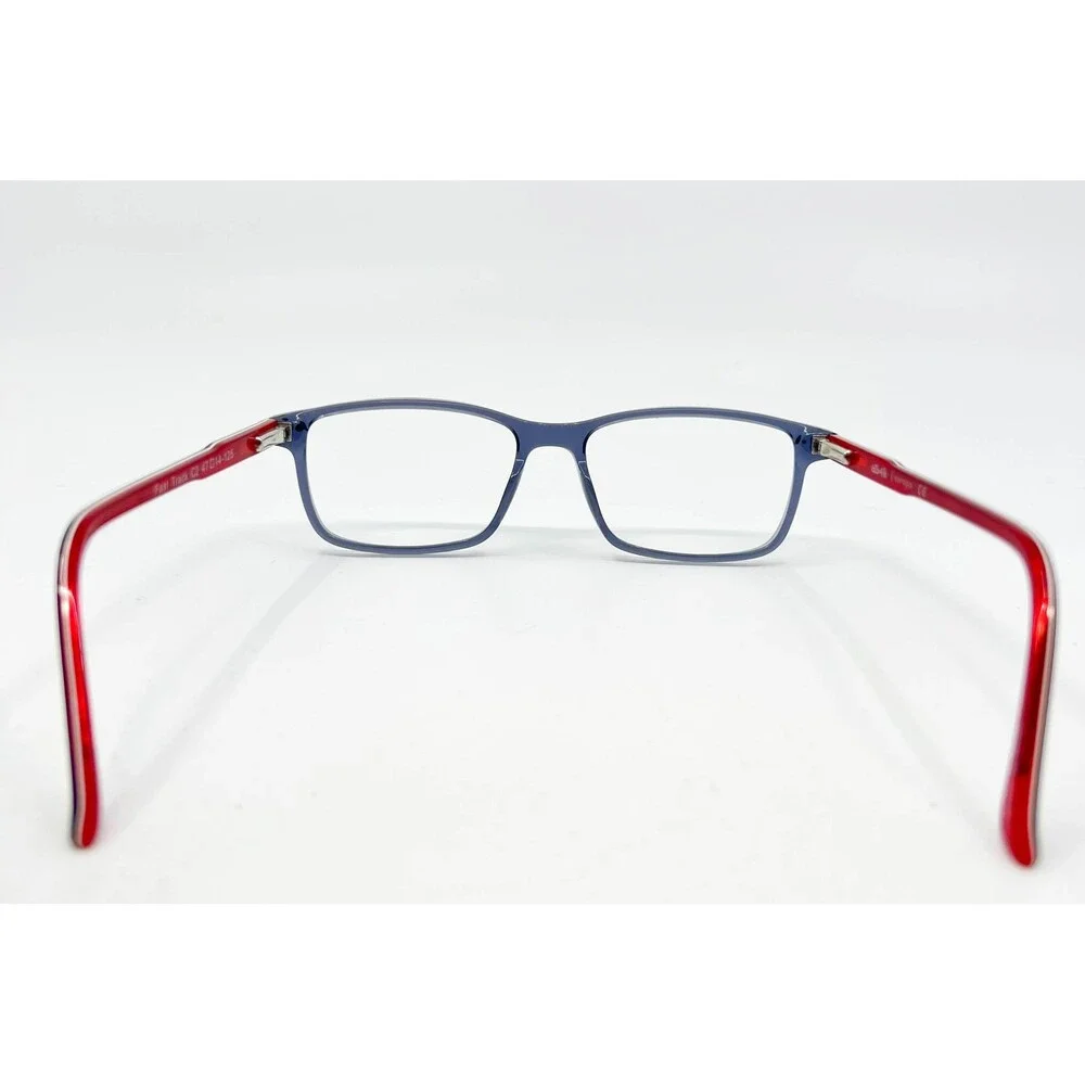 db4k Fast Track Eyeglasses Kids Blue Red Square Frames 47-14-125